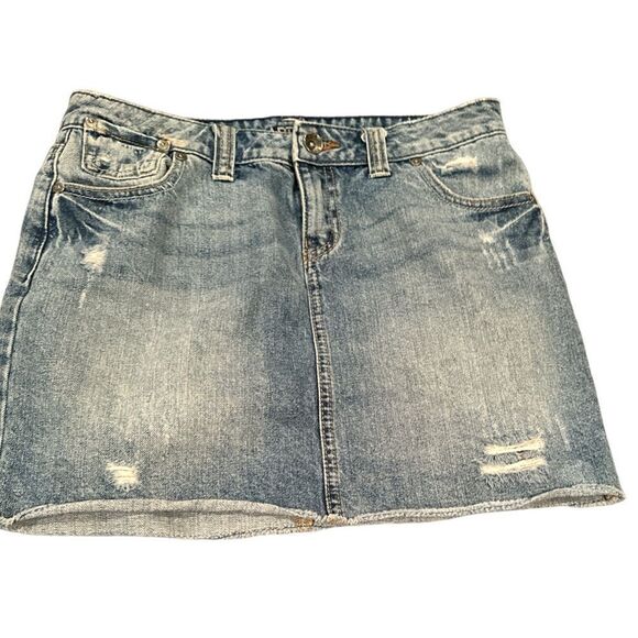 Apt 9 Jean Skirt  Size 6 Denim - Picture 1 of 7